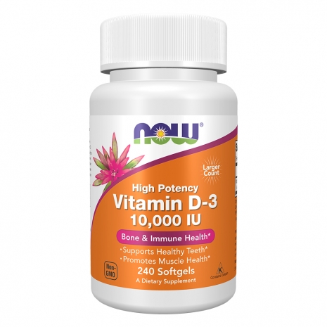 Vitamin D-3 10000 IU 240 softgels