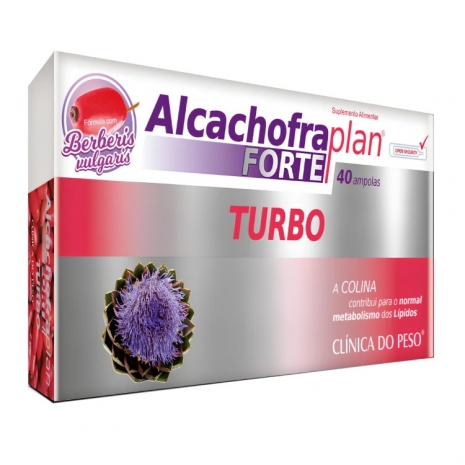 Alcachofra Plan Forte Turbo 40 ampolas