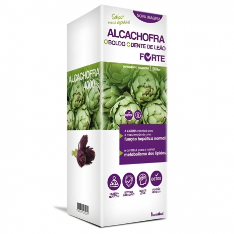Alcachofra + Boldo + Dente de Leão Forte 500ml