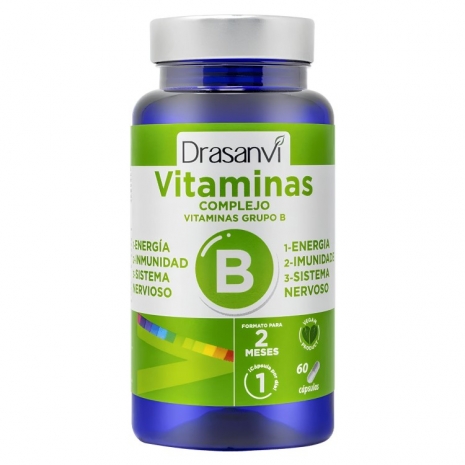 Vitaminas Complexo B 60caps