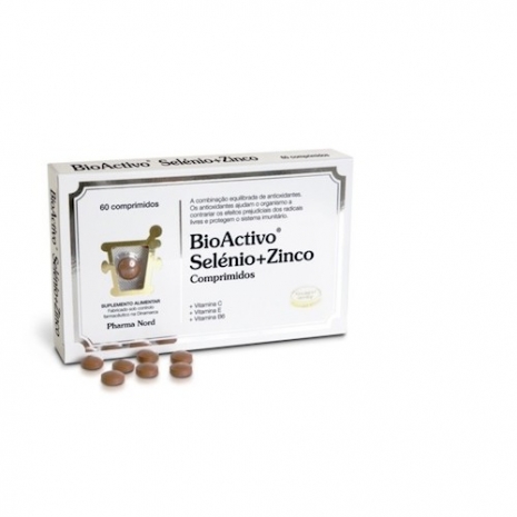 Bioactivo Selénio + Zinco 60 comp