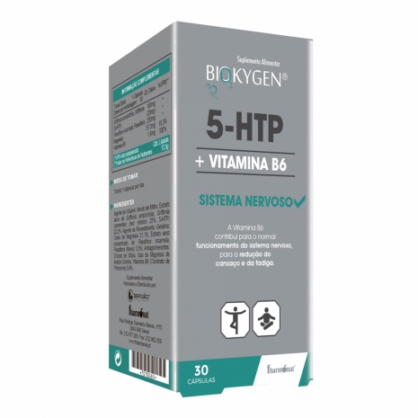 Biokygen 5-HTP + Vit. B6 30caps 