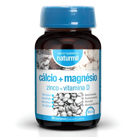 Cálcio + Magnésio + Zinco + Vitamina D 90comp