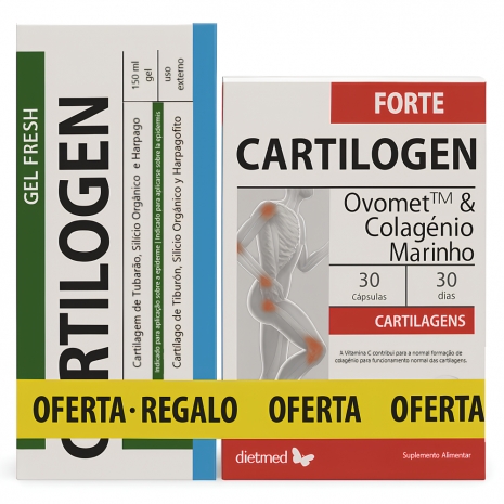 Cartilogen Forte 30caps Oferta Cartilogen Gel Fresh 150ml