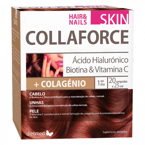 Collaforce Skin, Hair & Nails 20 ampolas