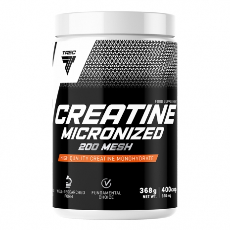 Creatine Micronized 200MESH 400caps