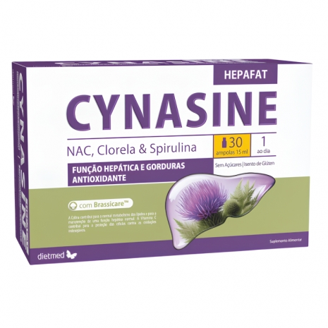 Cynasine Hepafat 30 ampolas 