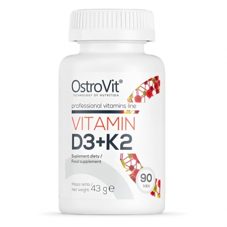Vitamin D3 + K2 90tabs