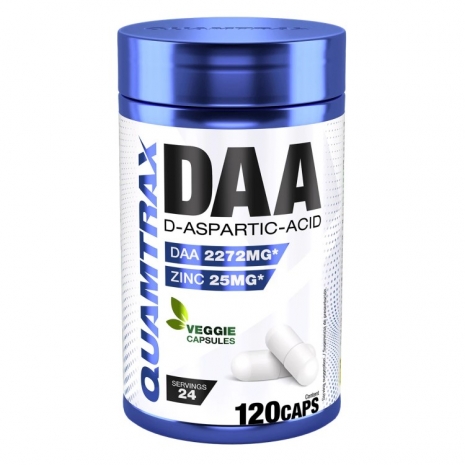 DAA D-Aspartic Acid 120caps
