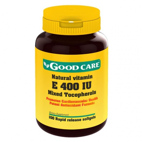 Natural Vitamin E 400IU Mixed Tocopherols 100softgels