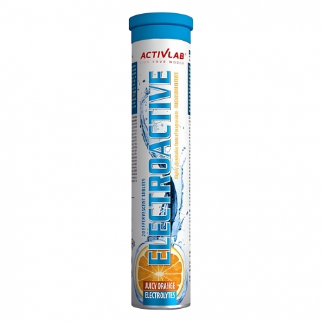 Electroactive 20 effervescent tabs
