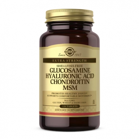 Extra Strength Glucosamine + Hyaluronic Acid + Chondroitin + MSM 120tabs Extra Strength Glucosamine + Hyaluronic Acid + Chondroitin + MSM 120tabs