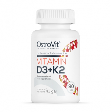 Vitamin D3 + K2 (MK-7) 90tabs