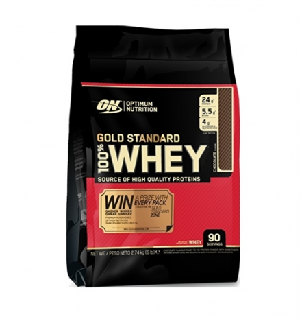 100% Whey Gold Standard 6lbs 2,74 kg 