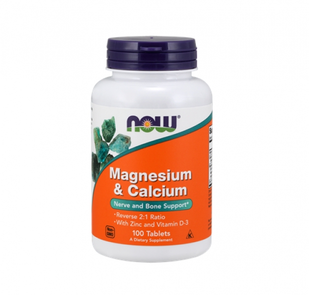 Magnesium & Calcium with Zinc, Vitamin D3 100 tab