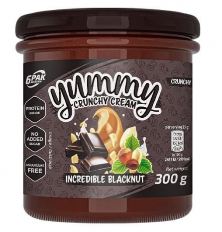 Yummy Crunchy Cream Incredible Blacknut 300g