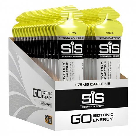 30x GO Energy + 75mg Caffeine Gel 60ml 