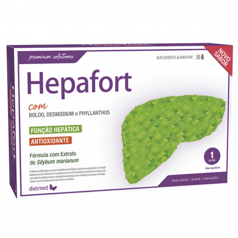 Hepafort 20 ampolas