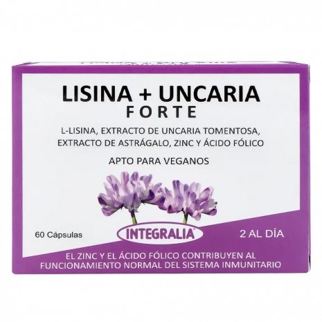 Lisina + Uncaria Forte 60caps