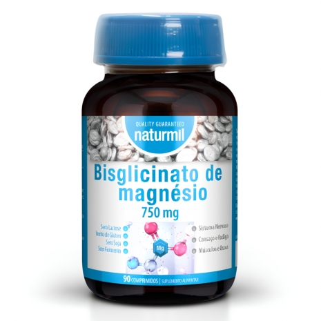 Bisglicinato de Magnésio 750mg 90comp