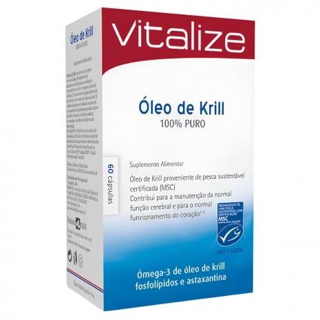 Óleo de Krill 100% Puro 60caps Óleo de Krill 100% Puro 60caps