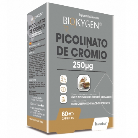 Biokygen Picolinato de Crómio 250µg 60caps