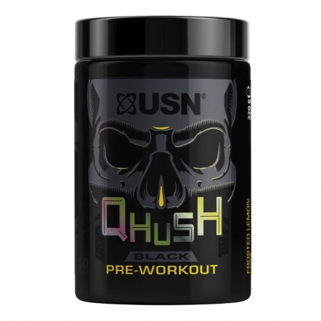 QHUSH Black Pre-Workout 220g