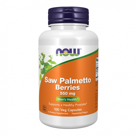 Saw Palmetto Berries 550mg 100vcaps 