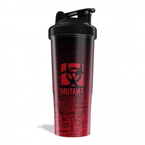 Mutant Shaker Black to Red Fade 600ml