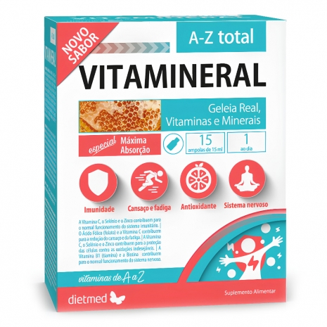 Vitamineral A-Z Total 15 ampolas