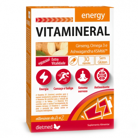 Vitamineral Energy 30caps