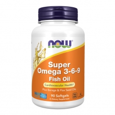 Super Omega 3-6-9 Fish Oil 90softgels