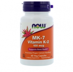 MK-7 Vitamin K-2 100mcg 60 vcaps