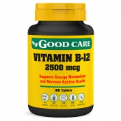 Vitamin B-12 2500mcg 100 sublingual tabs