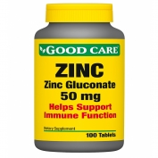 Zinc Gluconate 50mg 100tabs